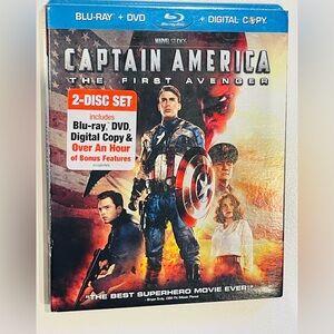 Captain America: The First Avenger (Blu-ray, 2011) New Sealed